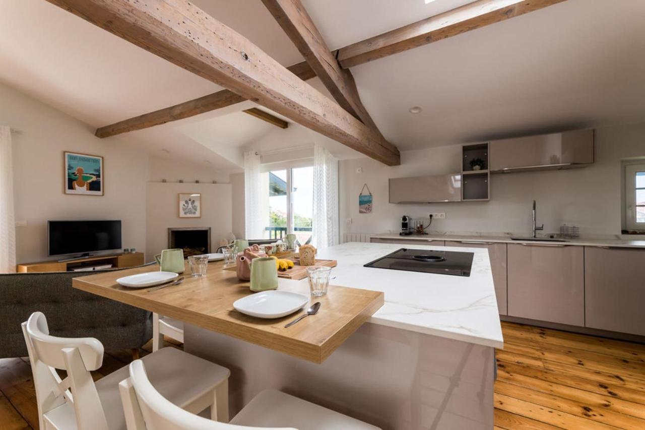 Green Views Keyweek Duplex And Terrace Right Above The Biarritz Golf Esterno foto