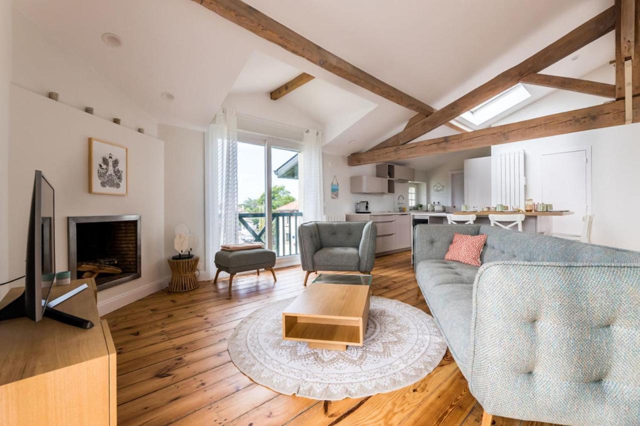 Green Views Keyweek Duplex And Terrace Right Above The Biarritz Golf Esterno foto