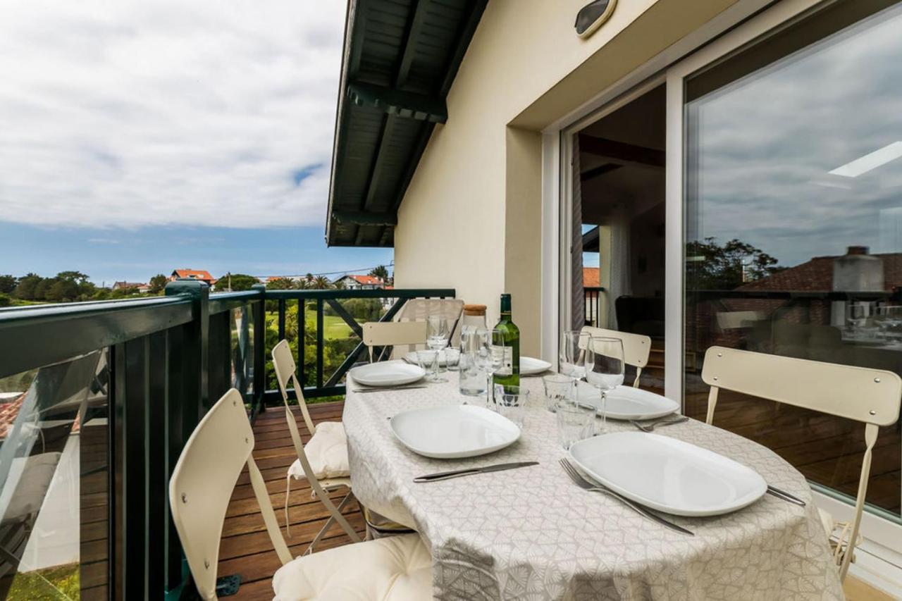 Green Views Keyweek Duplex And Terrace Right Above The Biarritz Golf Esterno foto